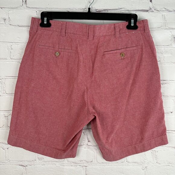 J. Crew Gramercy Men’s 34 Shorts Chino Chambray Preppy Inseam 8 Nautical - Picture 6 of 6